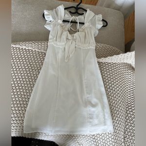 Size S worn twice white mini dress!